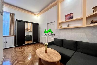 Apartament cu 3 camere decomandat, mobilat în Central