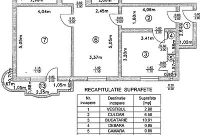 APARTAMENT 4 CAMERE 3/8 BL 1991 REABILITAT NECESTITA AMENAJARE TOTALA INTERIOR