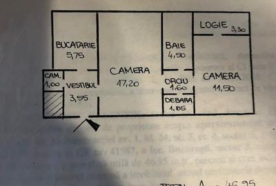 Baba Novac, 2 camere lângă IOR – luminos, vedere liberă - 9