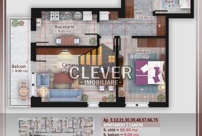 Pallady - metrou Teclu | 2 camere decomandat | Comision 0% - 6