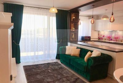 Apartament cu 2 camere semidecomandat, mobilat în Mărăști