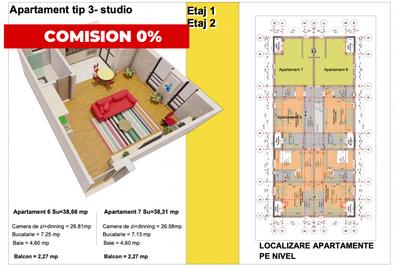 Garsonieră decomandată în Sânandrei
