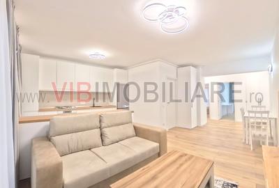 Apartament cu 3 camere decomandat, mobilat în Pipera
