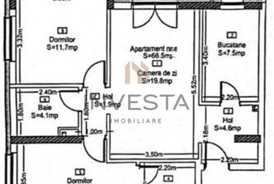 Apartament 3 camere, 66.5 mp utili in Park Lake! - 2