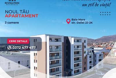 NEW! COMISION 0% - Apartament finisat cu 2 camere - Daliei 2J, Baia Mare - 1