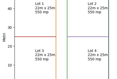 Vand teren de 550 m2 cu vedere superba la lac! - 3
