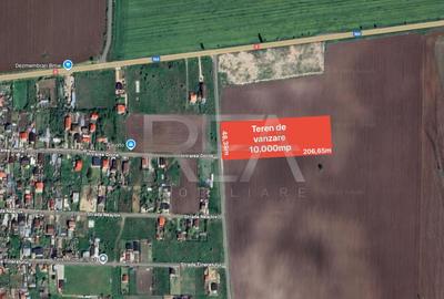 Teren 10.000 mp iesire Branesti constructie hala - 1