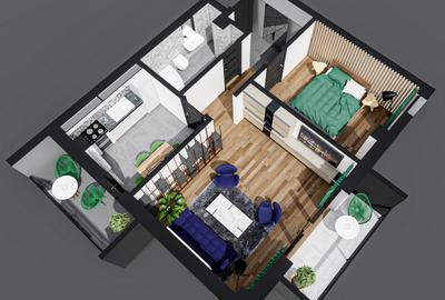 Apartament 1 camera decomandat, bloc nou - 8