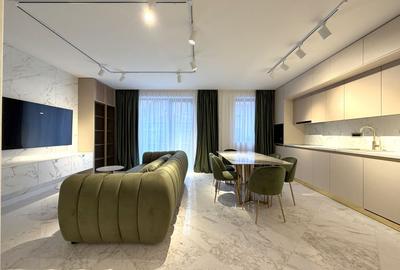 Apartament cu 3 camere decomandat, mobilat în Pipera