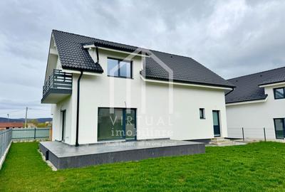 Casa individuala cu 5 camere, 150mp utili+2 terase, 487mp teren - 1