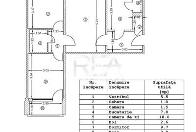 3 Camere- Etaj 2/4- Bloc anvelopat- Bulevardul  Constantin Brancoveanu - 15
