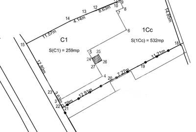 Teren ultracentral Cluj pentru investiție posibilitate 1-3S+P+5E+1R - 7