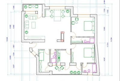 Oportunitate! Apartament 3 camere | 138mp | Etaj 2 | Ultracentral - 5