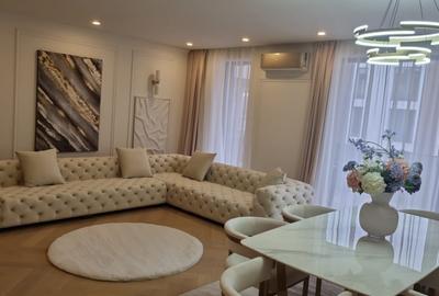 Apartament cu 4 camere semidecomandat, mobilat în Voluntari