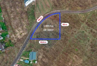 De Vanzare Teren 1,286mp Barnova - Str. Camil Petrescu 0% comision - 1