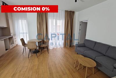 Apartament cu 2 camere semidecomandat, mobilat în Florești