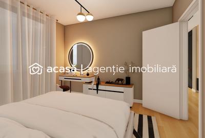 Apartament cu 2 camere decomandat, mobilat în UTA