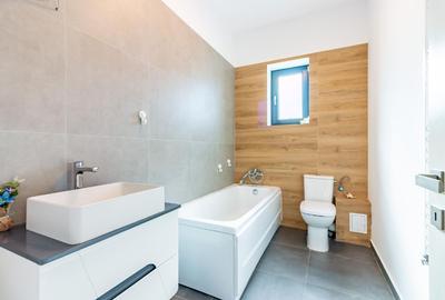 Casă modernă Balotești – 135 mp utili, garaj, teren 501 mp, mobilată și utilată - 8