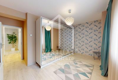 Apartament cu 3 camere, 71mp utili+balcon 12mp, loc de parcare - 14
