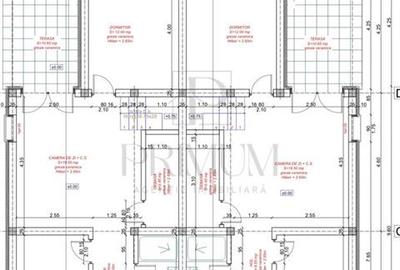 Duplex 4 camere - dormitor la parter - bucatarie inchisa - canalizare - 4