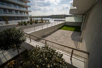 Apartament 3 camere cu o terasa-gradina  de 40 mp - Lebada Lake Residence
