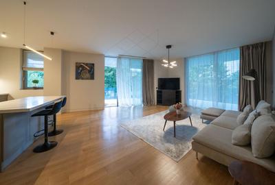 Apartament cu 3 camere semidecomandat, mobilat în Floreasca