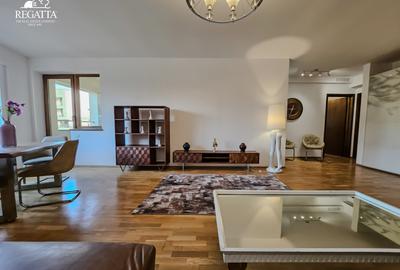 Apartament cu 3 camere, mobilat în Herăstrău