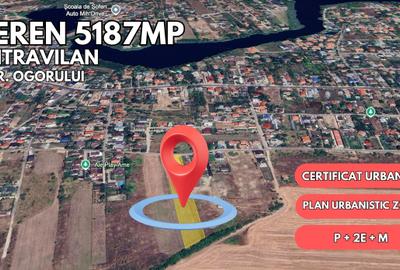 Teren Construcții intravilan de 5187 mp, în Corbeanca