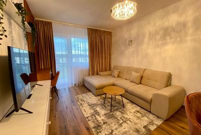 Apartament cu 2 camere decomandat, mobilat în Tractorul