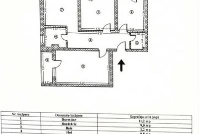 PF Vand apartament 3 camere - 1