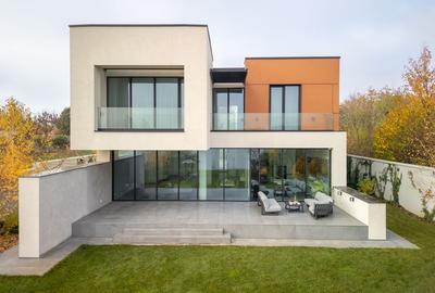 Smart-Home nZEB spectaculoasa Bucuresti Sector1 cu deschidere lac - teren 2000mp - 1