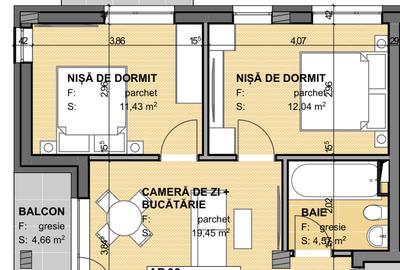 Exclusivitate! Com 0% ! Apartament premium cu 3 camere finisat in Apahida Estimo - 12