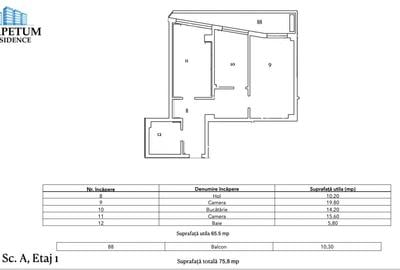 Tomis Nord - Vanzare apartament decomandat cu 2 camere, bloc nou. - 8