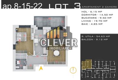Apartament cu 2 camere decomandat în Theodor Pallady