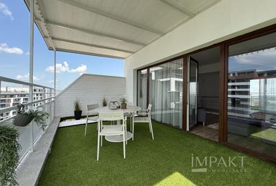 Penthouse pe doua niveluri cu 5 camere in cartierul Buna Ziua! - 13