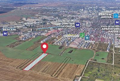 Lot de teren, Popesti-Leordeni, metrou Berceni, ideal investitie - 1