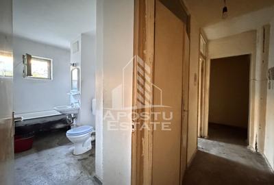 Apartament cu 1 camera | 33mp | Centrala | Et. 3/4 | Zona Blascovici - 3