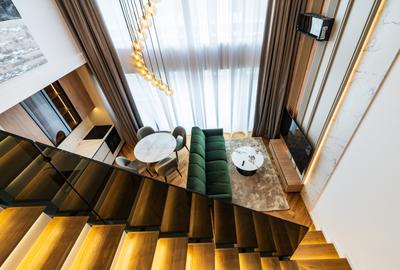 Penthouse cu 3 camere, mobilat în Floreasca