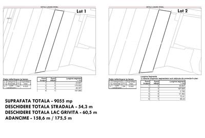 Teren Sisesti 9055 mp teren superb deschidere str lac 60 m - 4