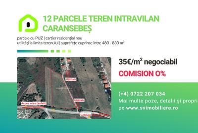 Comision 0 - Parcele de teren 480-830mp in zona rezidentiala - 1