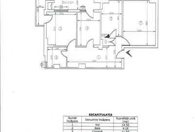 Decomandat! Apartament 3 camere 76mp, Dacia, etaj intermediar, CT + AC - 13