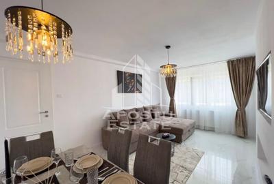 Apartament cu 3 camere decomandat, mobilat în Aradului