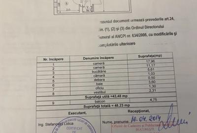 Apartament 2 camere, semidecomandat, 48 mp, balcon, ac, metrou, Ion Mihalache - 10