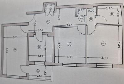 Mihai Bravu - Apartament 3 camere , 2 bai - 5