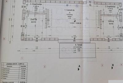 Proiect autorizat 3 case de vacanta P+M, sat Marisel, jud.Cluj - 2