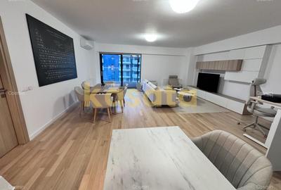 Apartament cu 2 camere decomandat, mobilat în Barbu Văcărescu