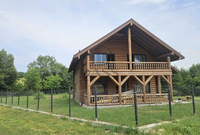 Chalet din busteni cu vedere panoramica spre Muntii Fagaras Tocile - 2