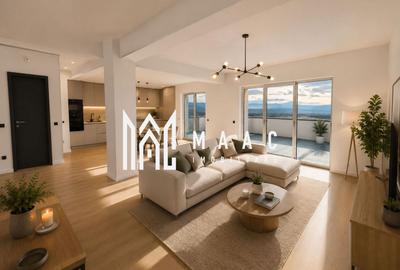 Penthouse cu 3 camere semidecomandat în Șelimbăr