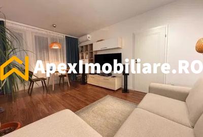 Apartament cu 2 camere semidecomandat, mobilat în Domenii