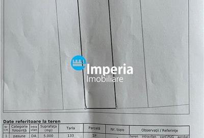 Teren intravilan, PUZ , 5000 mp, de vanzare, Iasi - Zona industriala Bucium - Tr - 2